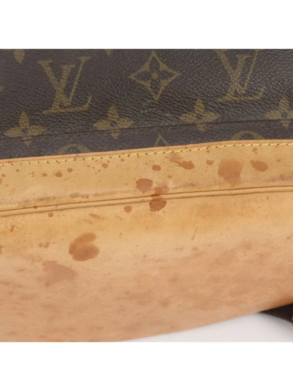Louis Vuitton Monogram Montsouris GM Leather Backpack Shoulder Bag